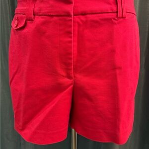 White House Black Market Bold Red (almost hot pink) Women's Shorts